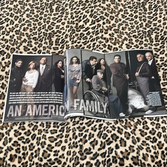 2007 Vanity Fair Magazine April Issue The Sopranos Tony James Gandolfini Vintage - Picture 6 of 16